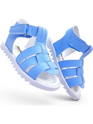 Beebron Ortopedik Erkek Ilk Adım Bebek ve Çocuk Sandaleti Cabrio S. GCMCBR2415 Bebek Mavisi 24