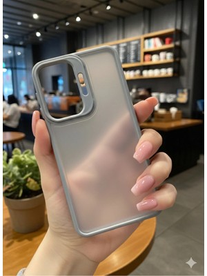 Darkom Samsung Galaxy A07 5g Uyumlu /kenarları Düz Renkli /arkası Mat /stand Olabilen /darbe Emici Kılıf.