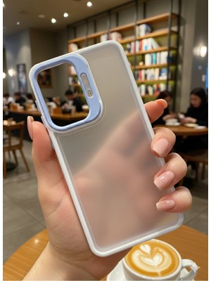 Darkom Samsung Galaxy A07 5g Uyumlu /kenarları Düz Renkli /arkası Mat /stand Olabilen /darbe Emici Kılıf.