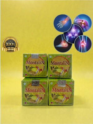 Original 4 Adet Montalin Orijinal Barkodlu Ürün Kapsül Endonezya Sıvı Kaybı