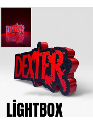 Dexter Morgan/lıghbox/ışık Kutusu Dekor/süs