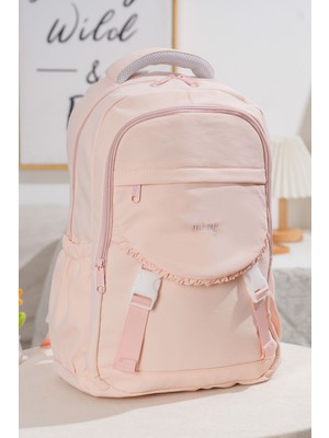 Yoyoso Hızlı Kuruyan Seri Dantel Sırt Çantası - Pembe