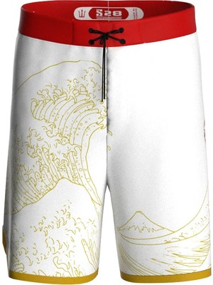 Pose I Down Golden Wave Boardshort