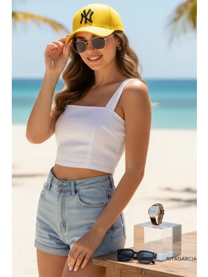Ritagarcia Ny Nakışlı Unisex Beyzbol Şapkası - Ayarlanabilir Spor Kep