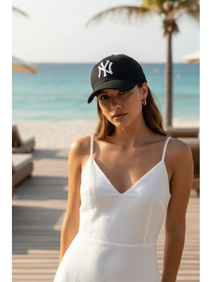 Ritagarcia Ny Nakışlı Unisex Beyzbol Şapkası - Ayarlanabilir Spor Kep
