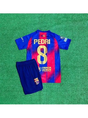 Barcelona 2025/26 Yeni Sezon Pedri Iç Saha Çocuk Forması