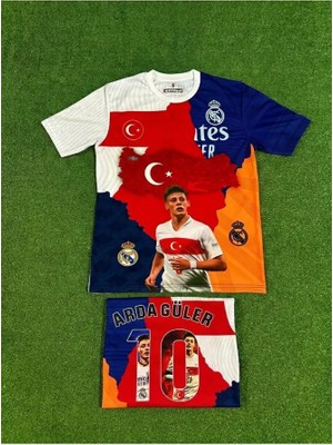 Arda Güler Türkiye - Real Madrid Özel Tasarım Yetişkin Forması