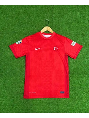Türkiye Euro 2024 Iç Saha Isimsiz Forması (Kırmızı)