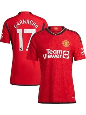 Manchester/united 2023-24 Sezonu Garnacho Iç Saha Yetişkin Forması
