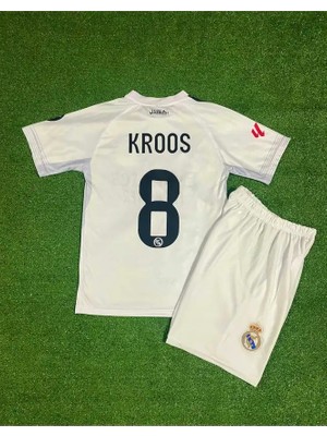 Real Madrid 2025/26 Yeni Sezon Toni Kross Iç Saha Cocuk Forması