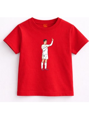 Rabona Fashion Arda Güler Gol Sevinci Tişört Yetişkin ve Çocuk Beden ( Seçenekli )