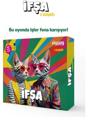 Yefking Ifşa Z Kuşağı Eğlenceli Kart Oyunu