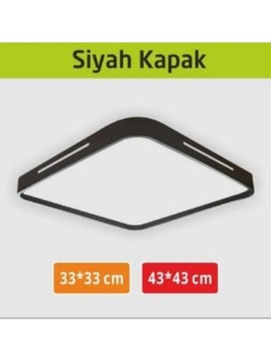 Erbay 43X43 Sıva Üstü LED Armatür Dekaratif Tavan Armatür