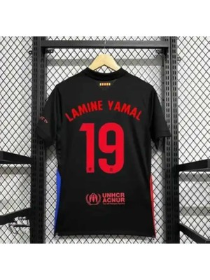 Barcelona 2024/25 Yeni Sezon Lamine Yamal Deplasman Forması (Black)