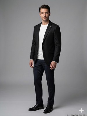 Centilmen Mcr Slim Fit Keten Karışımlı Blazer Ceket 41495