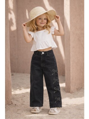 Baby Lory Kids Store Bol Paça Kurdale Desenli Pantolon