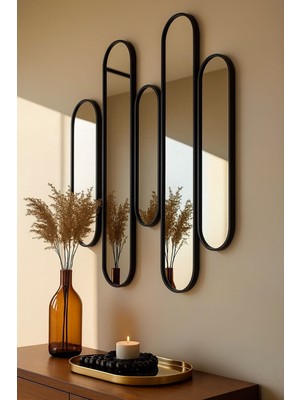100X85 cm Oval Konsol Aynası