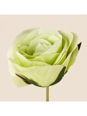 Evidea Deco Gül Yapay Dal Çiçek - Açık Yeşil - 68 cm