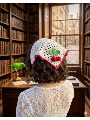 Ges Shop Kadın Trend El Örgüsü Bandana Saç Aksesuarı