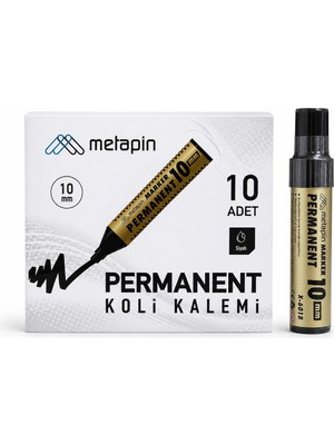 Metapin Permanent Koli Kalemi 10 mm 10’lu