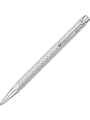 Caran D'ache Ecridor Damier Tükenmez Kalem Silver 890.566
