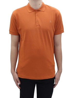 Santa Fistan Store Erkek Düz Spor Kesim Dar Kalıp Cepsiz Polo Yaka T-Shirt