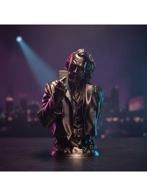 Riva Self Joker Arthur Fleck Koleksiyonluk Dekoratif Büst Biblo - 13 cm