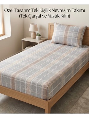 Home Pamuk Saten Tek Kişilik Lastikli Çarşaf