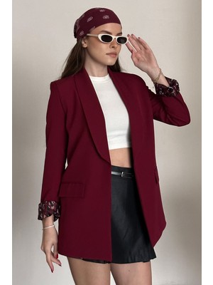 Moda Armanc Kadın Blazer Ceket Oversize Uzun | Lepoar Astarlı Klasik Şık Ofis & Günlük