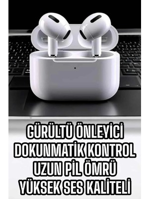Genel Tedarik 3.nesil Tws Bluetooth Kulaklık Mikrofonlu Anc Özelliği Dokunmatik Kontrol