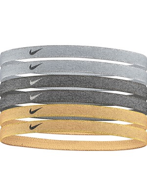 Nike N1002008-097 Sport Saç Bandı 6'lı Renkli Standart Beden Elastik Polyester