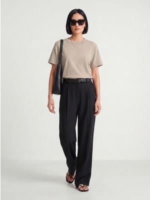 Babokah Giza Pamuk Basic T-Shirt