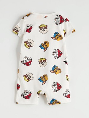 LC Waikiki Mavi Paw Patrol Baskılı Erkek Bebek Tulum 2'li