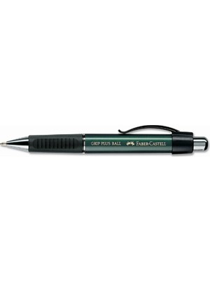 Faber-Castell Grip Plus Tükenmez Kalem Yeşil 1 Adet Ergonomik Tutma Özelliği ile