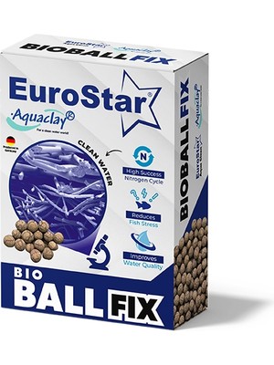 Ilkeshop Euro Aquaclay Biyolojik Filtre Malzemesi 500 ml