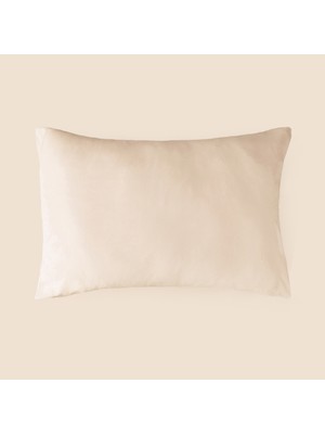 Evidea Soft Penye 2'li Yastık Kılıfı - Bej - 50X70 cm