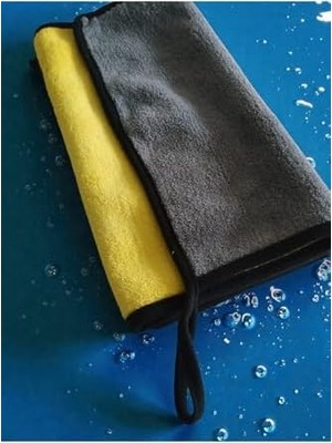 Peri Store Profesyonel Mikrofiber Çift Taraflı Araba Oto Yıkama ve Kurulama Bezi, 30 * 60 Cm., 1 Adet