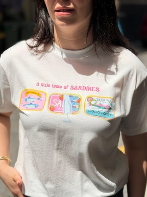 Quzu Pembe Baskılı T