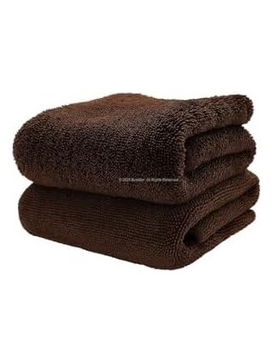 Peri Store Ultra Kalın Mikrofiber Araba Kurulama Havlusu, 2’li Set, 40X30 Cm, Süper Su Emici, Çift Katlı, Leke Bırakmaz, Çizmez, Hızlı Kuruyan Oto Temizlik Bezi, Araç Bakım Havlusu