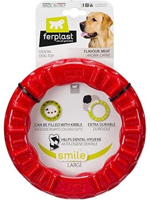 Peri Store Smile Aromalı Halka Oyuncak Kırmızı L