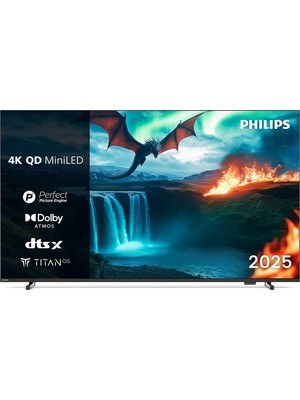 Peri Store 65MLED810/12 4K Qd Miniled 164CM 65" Smart Tv Dolby Vision Dolby Atmos Titan Os