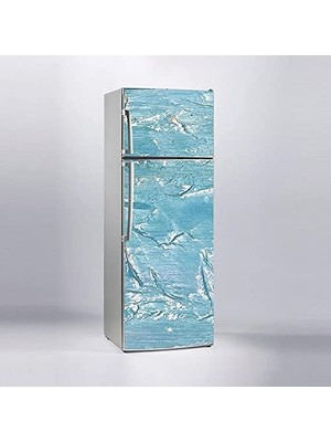 Peri Store Buzdolabı Kaplama Dolap Kaplama Etiketi Blue