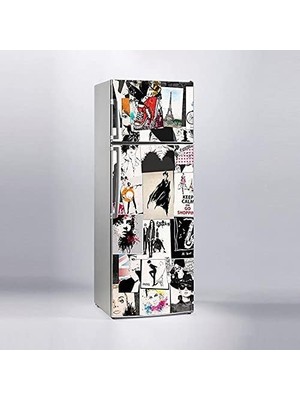 Peri Store Buzdolabı Kaplama Dolap Kaplama Etiketi Popart
