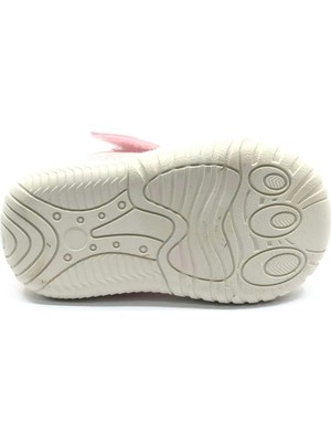 Vicco Yaomi İlk Adım Sneaker Pudra Renkli Erkek Ayakkabı Rubber Taban ve Tekstil Malzeme ile Konforlu