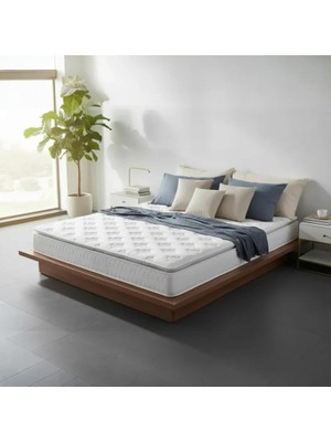 Bedpark Bed04 Sert Ortopedik Pedli Yatak | Herkül Yay Sistemi | Yüksek Konfor