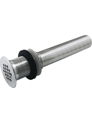 Peri Store Pirinç KB4001 Musluk 19 Delikli Izgara Tahliyesi, Tekne Lavabo Için, Krom