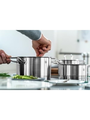 Peri Store Pro 18/10 Paslanmaz Çelik, 5 Parça Tencere Seti