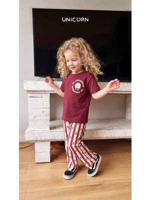 Cooll Bebek Unisex Pamuklu Kurabiye Baskılı T-Şhirt ve Eşofman Takım