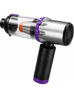 Verto Taşınabilir Oto Süpürge 220W Turbo Güçlü Metal Hepa Filtreli Kablosuz Süpürge