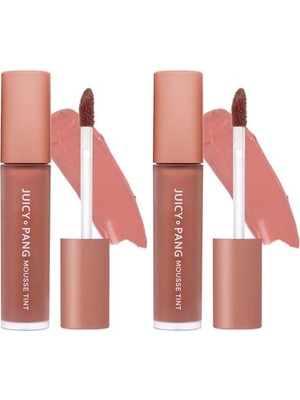 Peri Store A'pıeu Nemli ve Pürüzsüz Görünüm Sunan Köpük Formüllü Tint ND03 -Pang Mousse Tint Nude (2 Paketi)